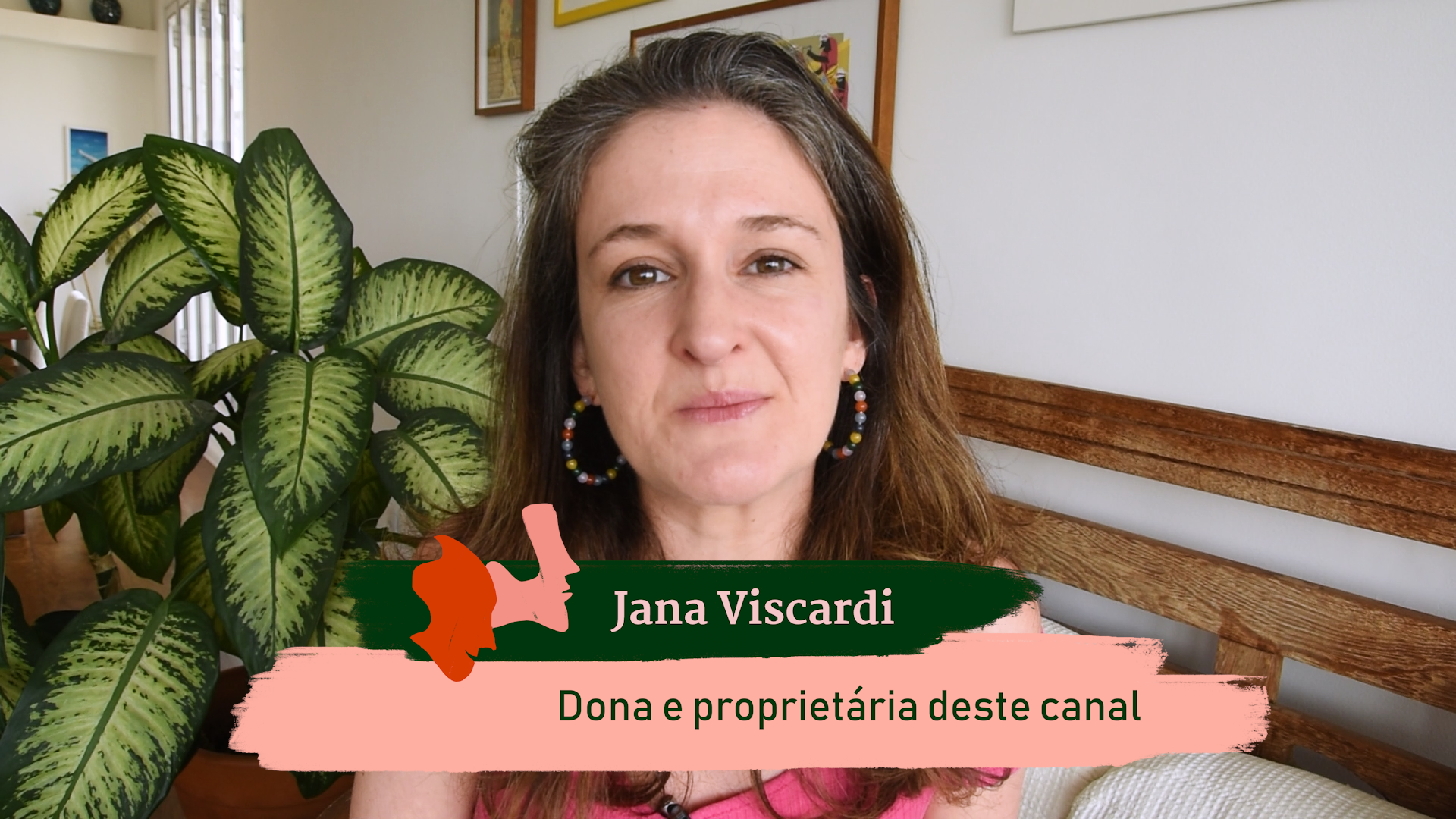 Frame de vídeo do canal Jana Viscardi